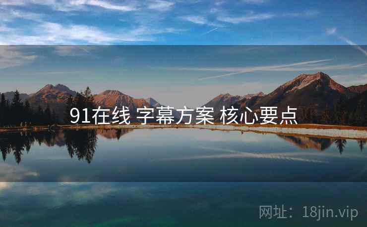91在线 字幕方案 核心要点
