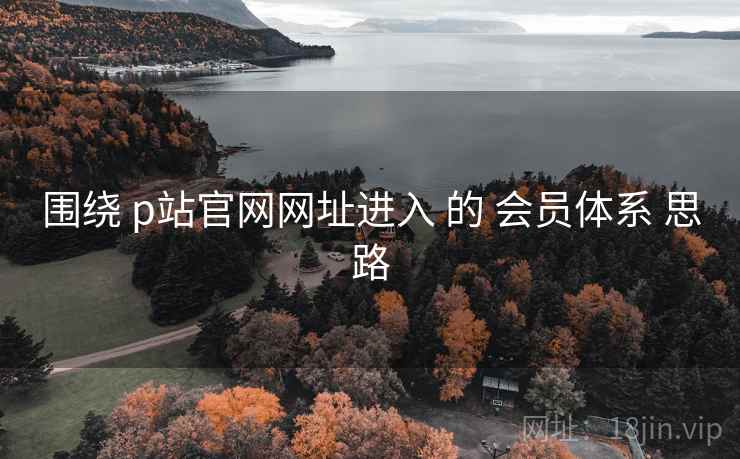 围绕 p站官网网址进入 的 会员体系 思路