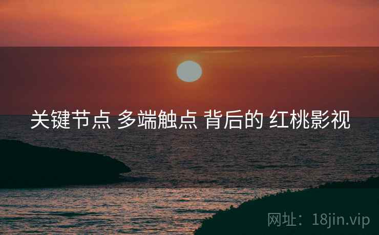 关键节点 多端触点 背后的 红桃影视